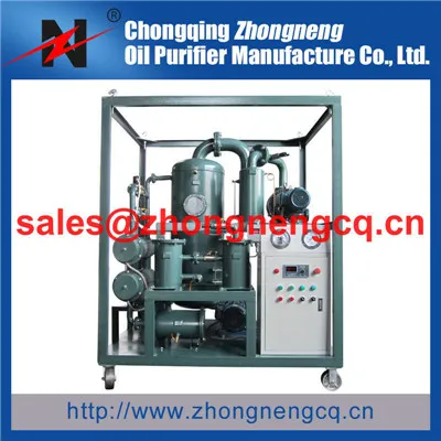 Zhongneng Vacuum Turbine Oil Purifier Series TY