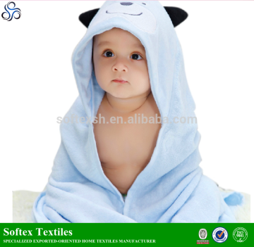 100% bamboo baby hooked towel, baby towel, bamboo towel, poncho towel