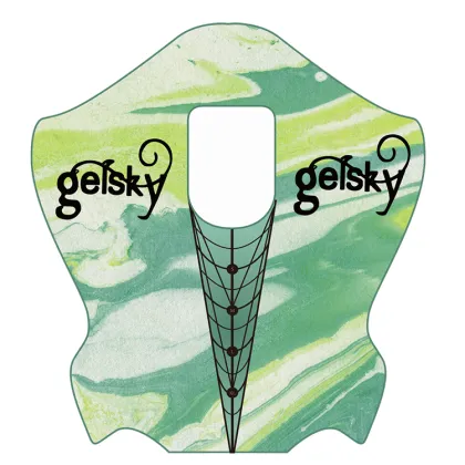 Gelsky Nail Form Sticker Art: UV Gel & Acrylic Nail Extension Guide