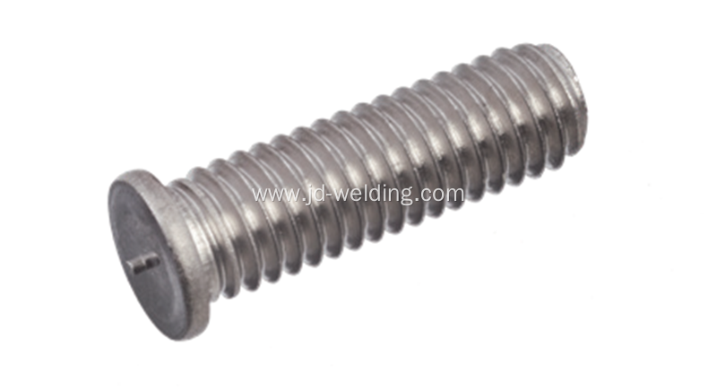 Threaded capacitor discharge welding studs, type PT ,SS304 WELD STUDS