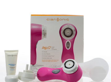 original rose Clarisonic Mia 2 Skin Cleansing System + facial cleanser