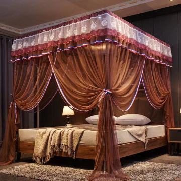 Foldable Luxury Bed Net for Double, Queen, and King Beds: Your Ultimate Mosquito Protection Tent Curtain