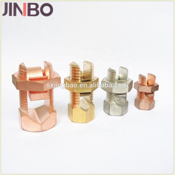Brass Split Bolt Connector for Factory Grounding Wire Connection in China