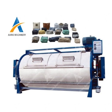 Industrial Drum Machine for Raw Sheep Wool Carpet Washing and Drying