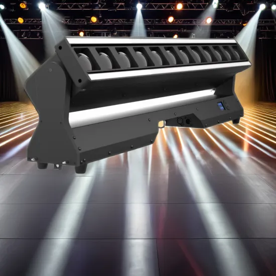 NEW 12 x 40W RGBW LED Moving Head Light Beams with Zoom for Party Events