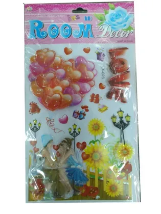 butterfly wall decals kids room / butterfly stickers for wall / butterfly feifei flower wall stickers