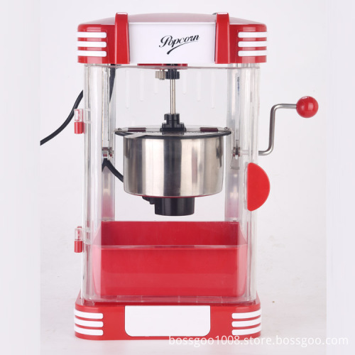 Large Capacity Red Commercial Popcorn Machine Price Popcorn Makers Electric Popcorn Machine
