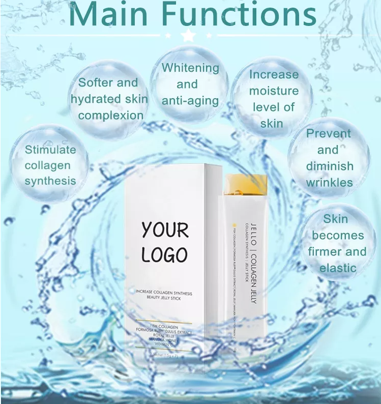 OEM/ODM Vegan Private Label weight loss Enzyme Jelly Prebiotic Extract Detox Jelly Body slim Jelly stick