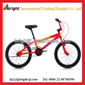 20" red steel bmx bicycle from China manufactory
