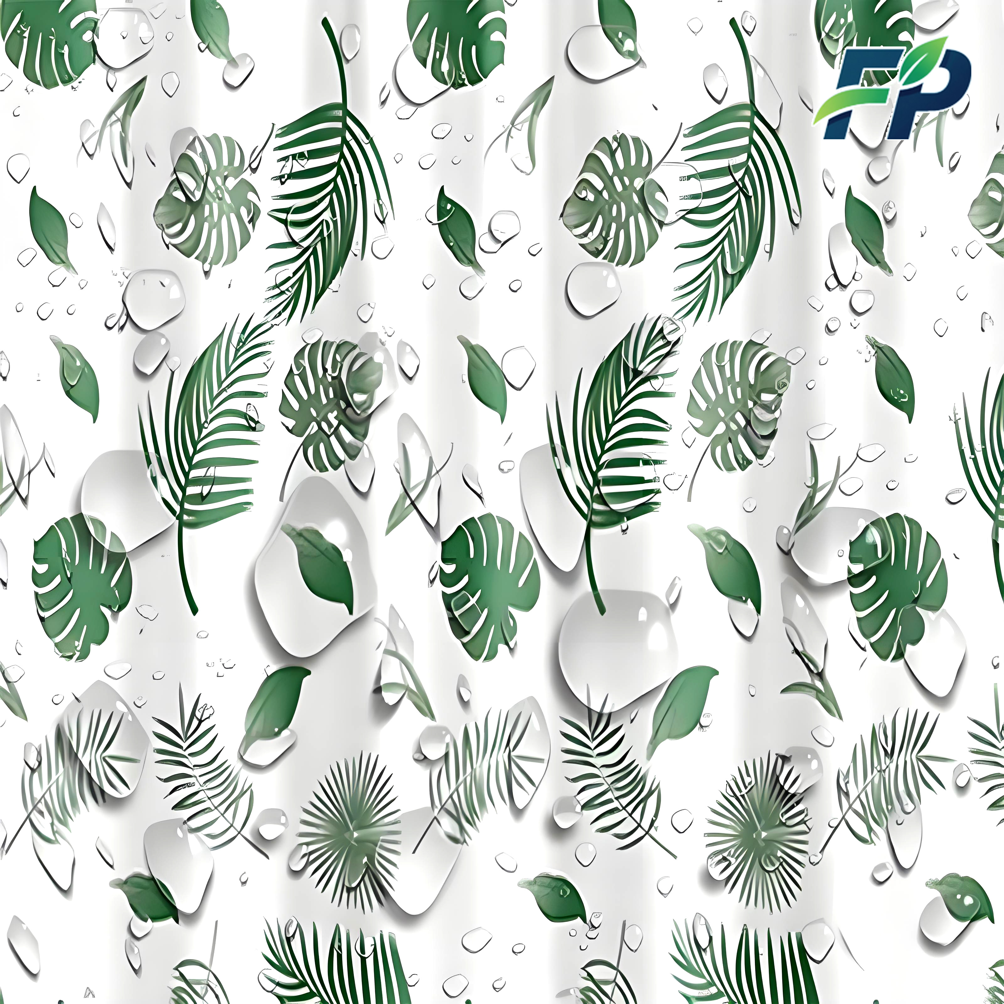 PVEA वाटरप्रूफ शावर पर्दा