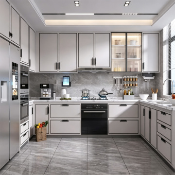 Large Capacity Custom Kitchen Cabinet For Three Dimensional Space Utilization