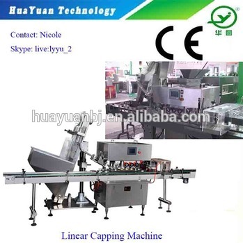 PLC Control Linear Capping Machine