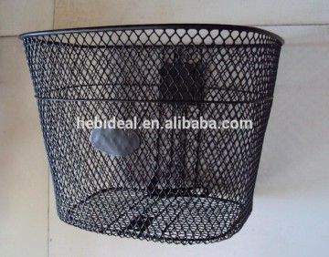 good quality stainless steel bike bicycle basket from china