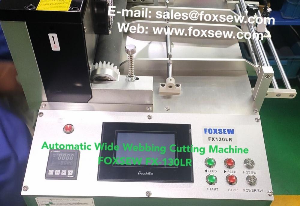 Automatic Webbing Cutting Machine Fx 130lr Plus 3