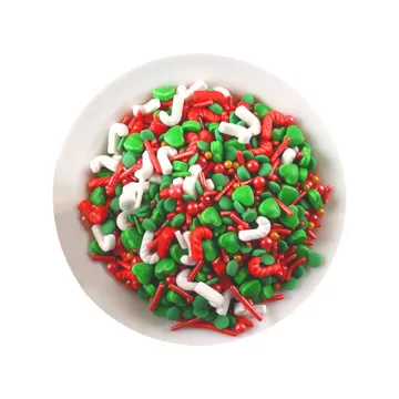Wholesale Christmas Sugar Beads Baking Decoration Tools Fondant Candy 130g Edible Cake Sprinkles