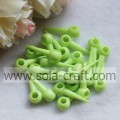 Hanging Hole Rivet Acrylic Solid Beads For Decoration