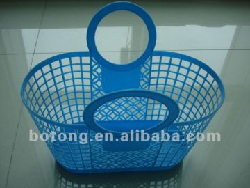 Plastic basket;shopping basket;plastic storage;