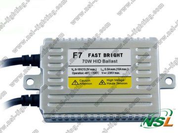New F7 Fast Bright 12v 70w slim HID Ballast