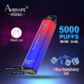 Vidvape mega vape descartável 5000 puffs 14ml