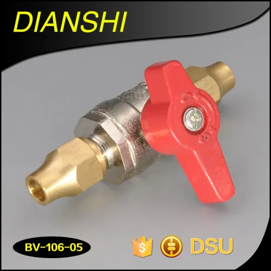 AGA Hard Chrome Plated Brass gas Ball valve