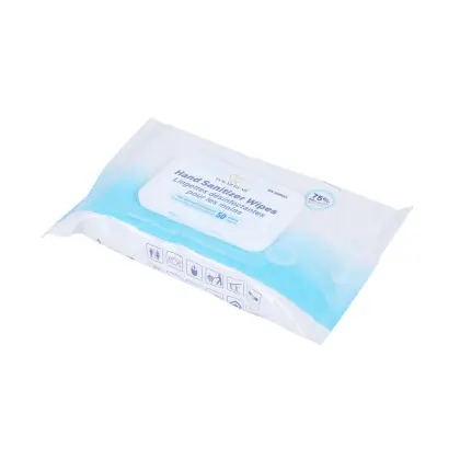 Whole Sale 75% Wet Anti Bacterial Cleaning Sanitizing Quick Alcohol Wet Wipe