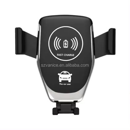 Fast Charging Auto Retractable Qi Wireless Car Charger (5W/10W)