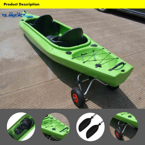 Family LLDPE Hull Kayak Sit in Kayak with Adjustable Seat