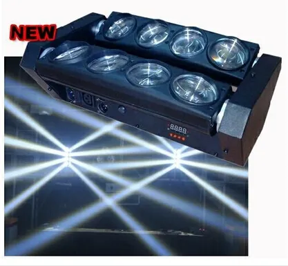 8PCS 10W Adj Beam Moving Head for Disco Light