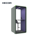 Cabine acoustique de couleur personnalisée pour une personne