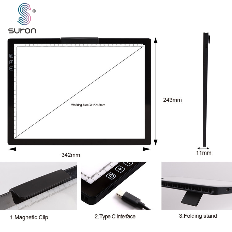 لوحة تتبع وسادة LED LED Suron