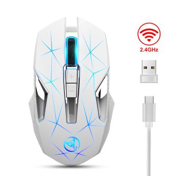 Mouse da gioco wireless da 2,4 GHz con interfaccia di tipo C