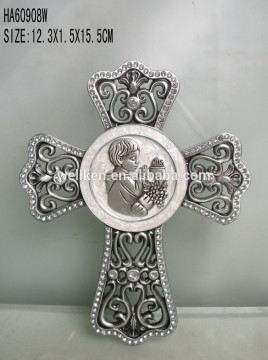 zinc alloy baby Jesus figurines,tin alloy saint family figures