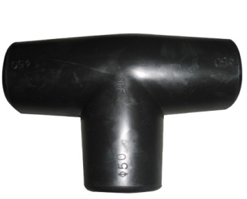 Φ50mm Three Tee Rubber Elbow 