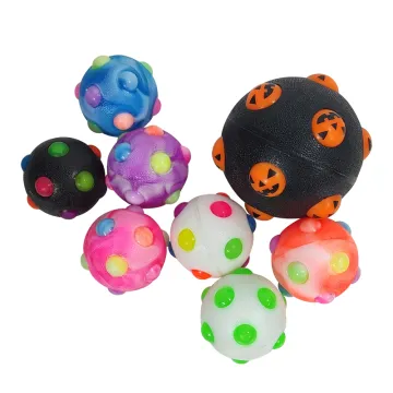 Wholesale Kids LED Flashing Light-Up Bounce Ball Fidget Toy