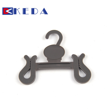 Factory Wholesale Grey Plastic Mini Size Sandal Hangers