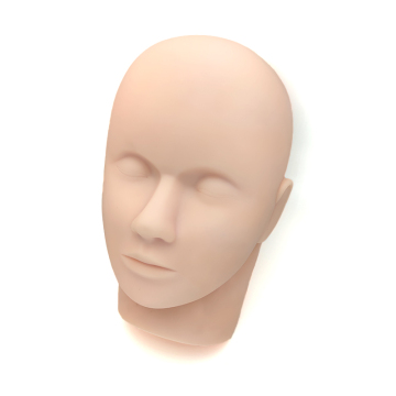Beginner Female PVC Skin Doll Model Practice Eyelash Training Mannequin
