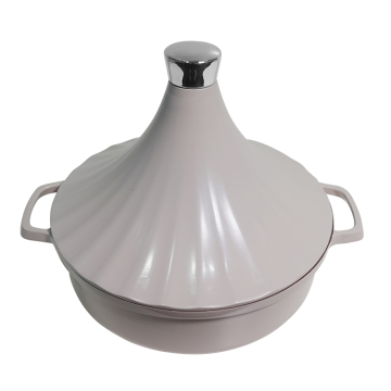 Classic Design Metal Pyramid Soup Cookware Set - Non-Stick Pot