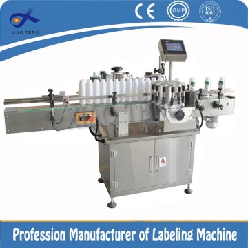 Pepper bottle labeling machine