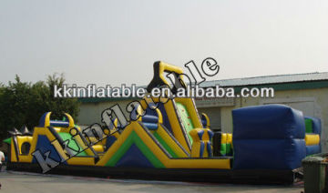 Divertive Inflatable Obstacle Course Jump And Climb For Kids