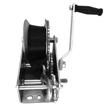 1200lbs Crank Manual Gear Boat Trailer Hand Winch