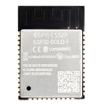 ESP32-SOLO-1 Single Core MCU Module with Integrated SPI Flash 4MB and Wi-Fi+BT+BLE