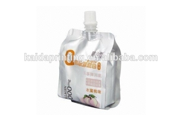 retortable spout pouches 121C-135C sterilized temperature,pressure 30MPa