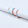 Blaues Smiley Face Kinder Armband