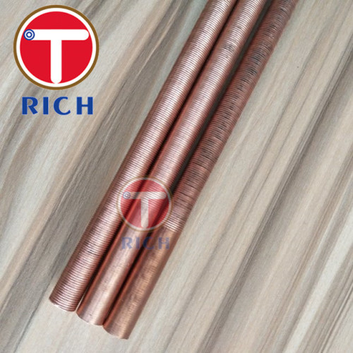 Copper Steel Low Fin Tube with Integral Fins