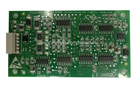 KONE LOP Seven Segment Code Display Board KM50017288G11