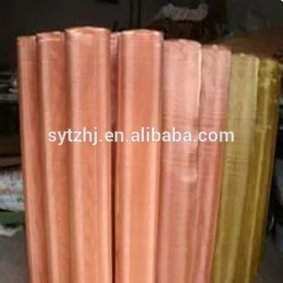 copper brass window screen wire mesh for jewelry making