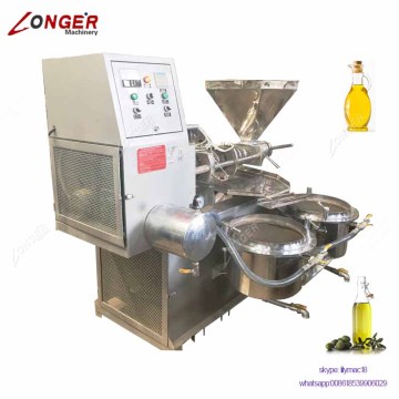Fiskoljeutdragsmaskin Press Copra Oil Maker Machine i Kenya