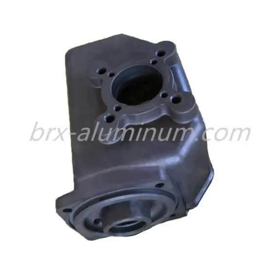 Hard anodized aluminum part of communication equipment