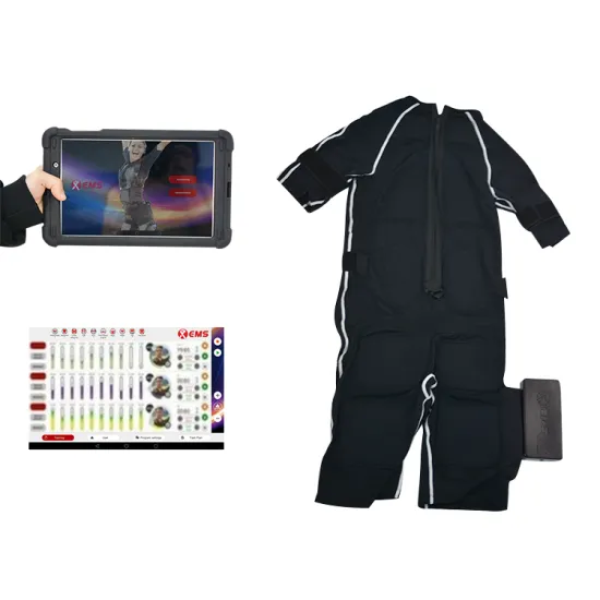 Wireless EMS Training Suit: Portable Muscle Stimulator for Gym Fitness