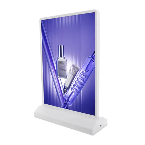 Ultra-Thin Factory Price A4 Rechargeable Desktop Light Box with Type-C Interface for Restaurant Menus
